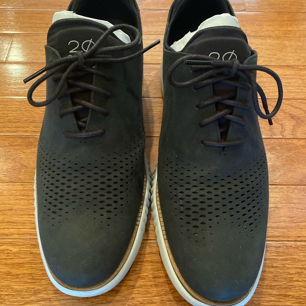 Cole Haan 2.ZERØGRAND Lined Laser Wingtip Oxford